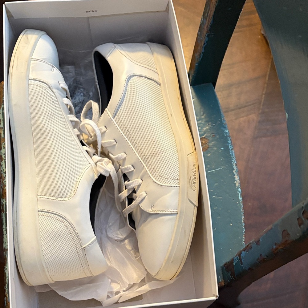 Calvin Klein Bowyer Brushed Smooth/Diamond FashionTexured Sneakers